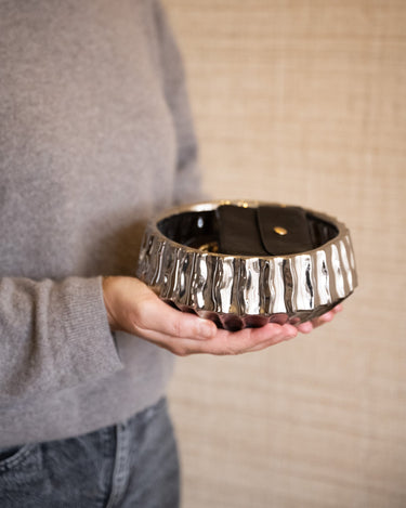 Deco Bowl Shiny Silver - Things I Like Things I Love