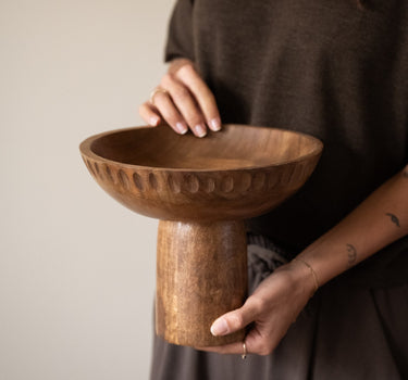 Deco Bowl Sia Wood - Things I Like Things I Love