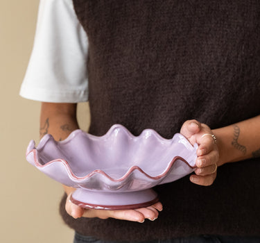 Deco Bowl Wavy Lila - Things I Like Things I Love