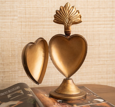 Deco Box Golden Heart - Things I Like Things I Love