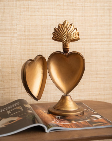 Deco Box Golden Heart - Things I Like Things I Love