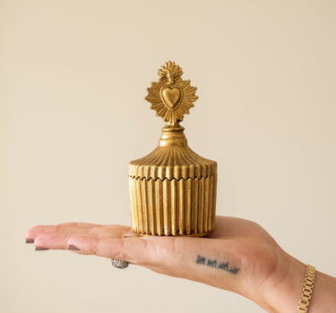 Deco Box Golden Heart - Things I Like Things I Love