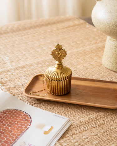 Deco Box Golden Heart - Things I Like Things I Love