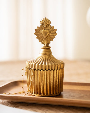 Deco Box Golden Heart - Things I Like Things I Love