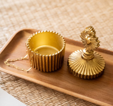 Deco Box Golden Heart - Things I Like Things I Love