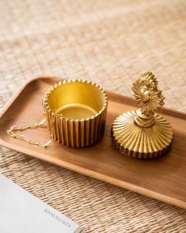 Deco Box Golden Heart - Things I Like Things I Love