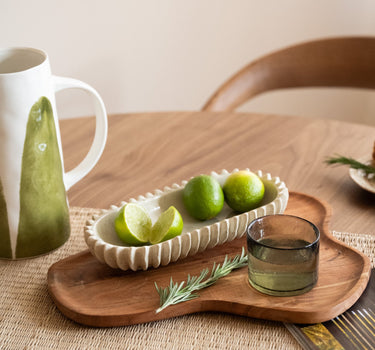 Deco Dish Spike Speckled Beige - Things I Like Things I Love