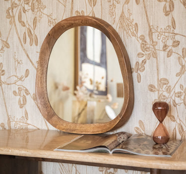 Deco Hourglass Smoked Amber - Things I Like Things I Love