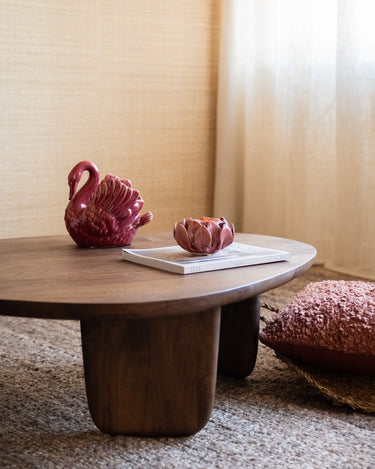 Deco Planter Swan Burgundy - Things I Like Things I Love