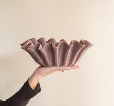Deco Schaal Golvend Dusty Rose - Things I Like Things I Love