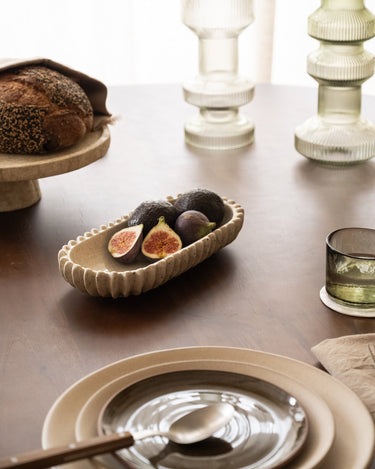 Deco Serveeschaal Spike Beige - Things I Like Things I Love