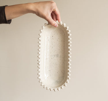 Deco Serveeschaal Spike Beige - Things I Like Things I Love