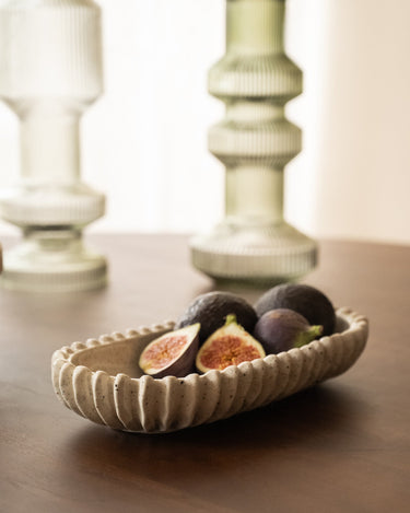 Deco Serveeschaal Spike Beige - Things I Like Things I Love