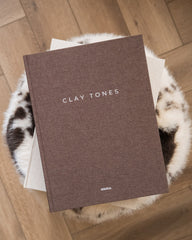 Deco / Storage Book Clay Tones Linen - Things I Like Things I Love