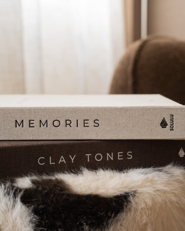 Deco / Storage Book Clay Tones Linen - Things I Like Things I Love