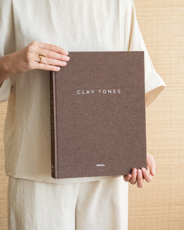 Deco / Storage Book Clay Tones Linen - Things I Like Things I Love