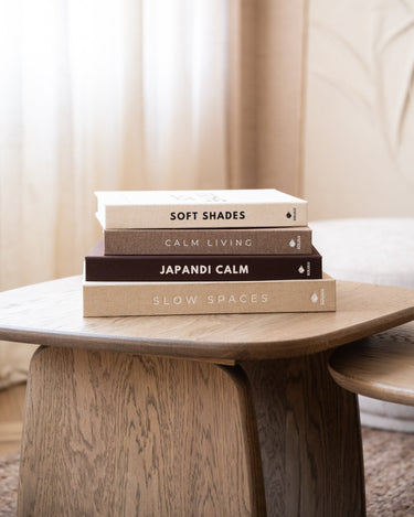 Deco / Storage Book Slow Spaces Linen - Things I Like Things I Love