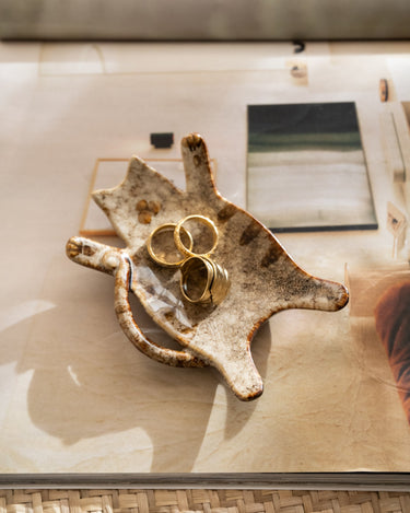 Deco Tray Cat Brown - Things I Like Things I Love