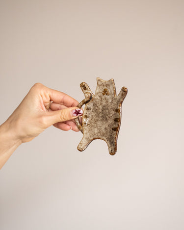 Deco Tray Cat Brown - Things I Like Things I Love