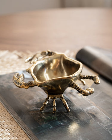 Deco Tray Crab Gold - Things I Like Things I Love