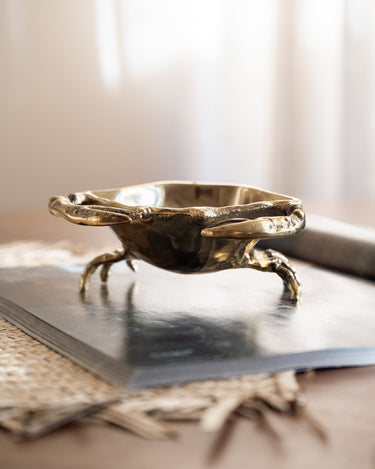 Deco Tray Crab Gold - Things I Like Things I Love