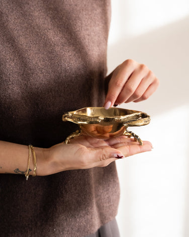 Deco Tray Crab Gold - Things I Like Things I Love
