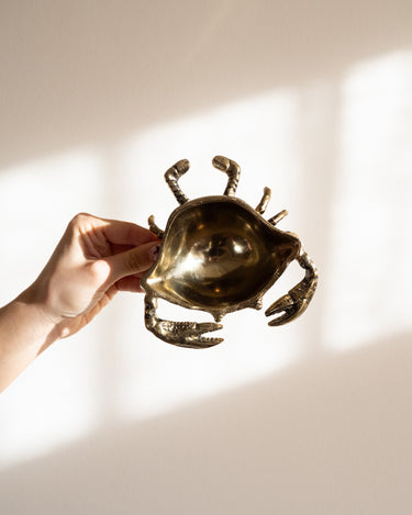 Deco Tray Crab Gold - Things I Like Things I Love