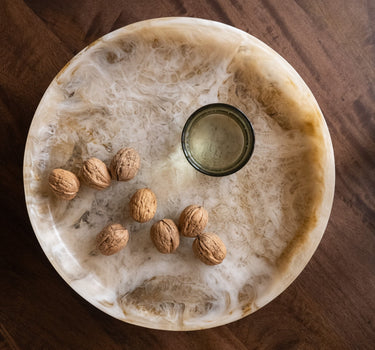 Deco Tray Dime Marble Look - Things I Like Things I Love