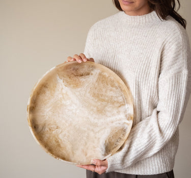 Deco Tray Dime Marble Look - Things I Like Things I Love