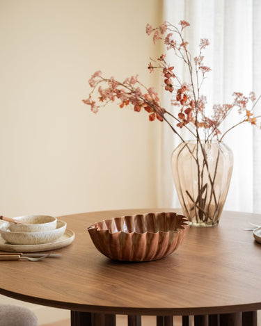 Deco Tray Rib Amber - Things I Like Things I Love