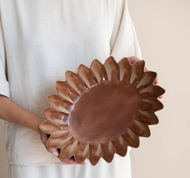 Deco Tray Rib Amber - Things I Like Things I Love