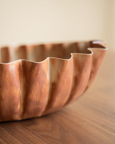 Deco Tray Rib Amber - Things I Like Things I Love