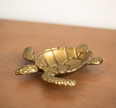 Deco Tray Turtle Gold - Things I Like Things I Love