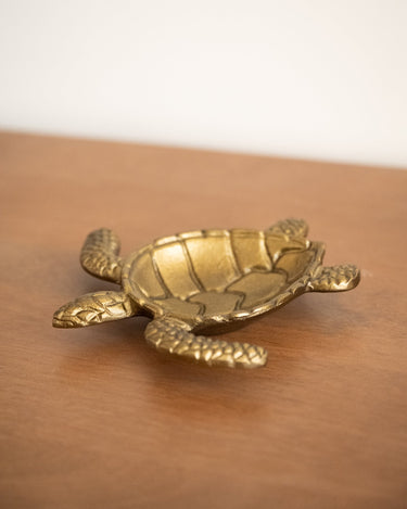 Deco Tray Turtle Gold - Things I Like Things I Love