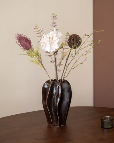 Deco Vaas Alba Bruin - Things I Like Things I Love