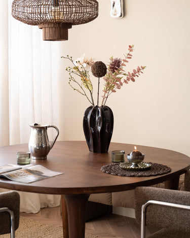 Deco Vaas Alba Bruin - Things I Like Things I Love