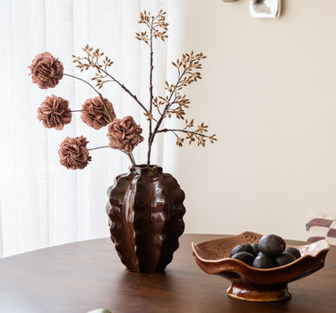 Deco Vaas Arefu Bruin - Things I Like Things I Love