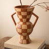Deco Vaas Blocsy Geruit - Things I Like Things I Love