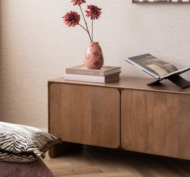 Deco Vaas Clover Dolomiet Roze - Things I Like Things I Love