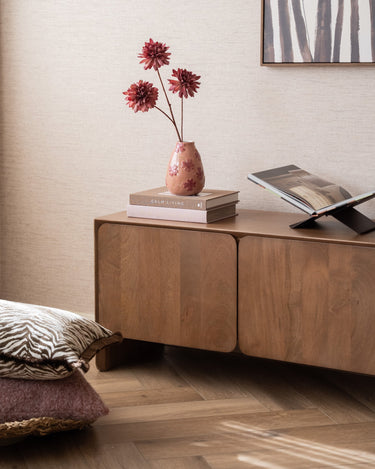 Deco Vaas Clover Dolomiet Roze - Things I Like Things I Love