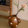 Deco Vaas Dot Bruin - Things I Like Things I Love