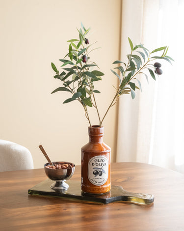 Deco Vaas Olio D'oliva Rood - Things I Like Things I Love