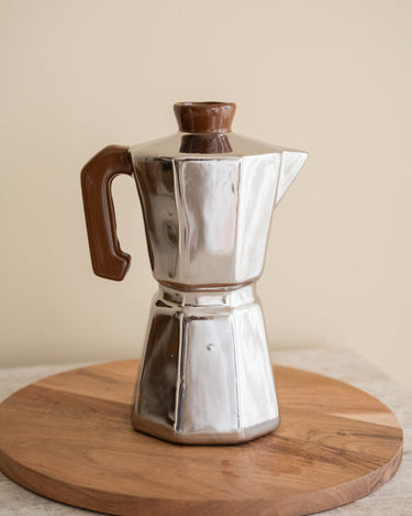 Deco Vaas Percolator Mells Chroom - Things I Like Things I Love