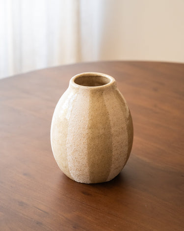 Deco Vaas Vertice Gestreept Rond - Things I Like Things I Love