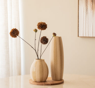 Deco Vaas Vertice Gestreept - Things I Like Things I Love