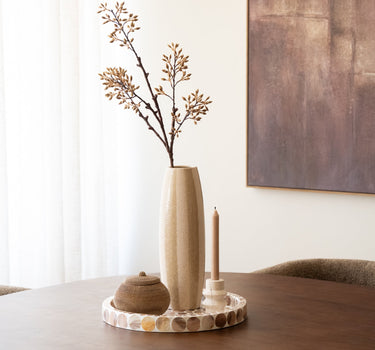 Deco Vaas Vertice Gestreept - Things I Like Things I Love