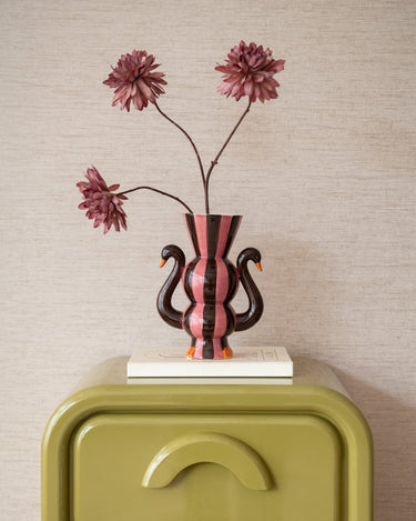 Deco Vaas Zwaan Roze - Things I Like Things I Love