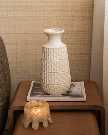 Deco Vase Aztec Beige - Things I Like Things I Love