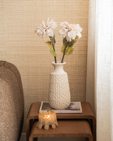 Deco Vase Aztec Beige - Things I Like Things I Love