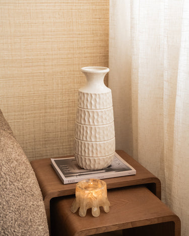 Deco Vase Aztec Beige - Things I Like Things I Love